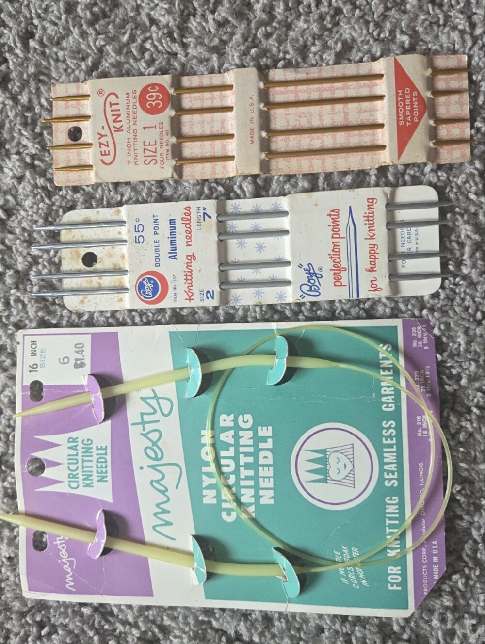 NWT Vintage Knitting Needle Lot